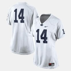 Penn State Nittany Lions #14 College Football White Jersey