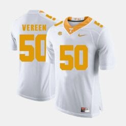 Tennessee Volunteers #50 Corey Vereen College Football White Jersey