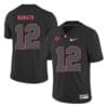 Alabama Crimson Tide #12 Joe Namath College Football Jersey Black