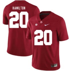 Alabama Crimson Tide #20 Shaun Dion Hamilton Football Jersey Red