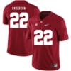 Alabama Crimson Tide #22 Ryan Anderson College Football Jersey Red