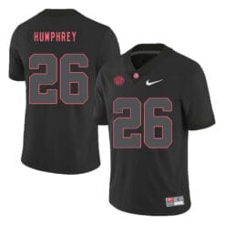 Alabama Crimson Tide #26 Marlon Humphrey College Football Jersey Black