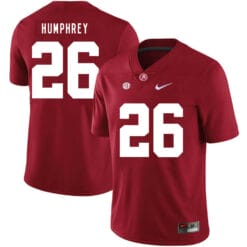 Alabama Crimson Tide #26 Marlon Humphrey College Football Jersey Red