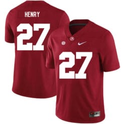 Alabama Crimson Tide #27 Derrick Henry College Football Jersey Red
