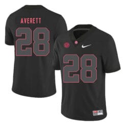 Alabama Crimson Tide #28 Anthony Averett College Football Jersey Black