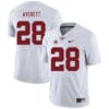 Alabama Crimson Tide #28 Anthony Averett College Football Jersey White
