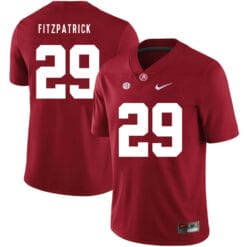 Alabama Crimson Tide #29 Minkah Fitzpatrick Football Jersey Red