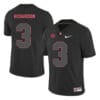 Alabama Crimson Tide #3 Trent Richardson College Football Jersey Red Black