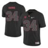 Alabama Crimson Tide #34 Damien Harris College Football Jersey Black