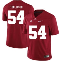 Alabama Crimson Tide #54 Dalvin Tomlinson College Football Jersey Red