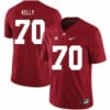 Alabama Crimson Tide #70 Ryan Kelly College Football Jersey Red