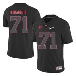 Alabama Crimson Tide #71 Arie Kouandjio College Football Jersey Black