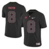 Alabama Crimson Tide #8 Robert Foster College Football Jersey Black