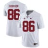 Alabama Crimson Tide #86 A Shawn Robinson College Football Jersey White
