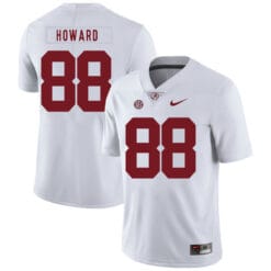 Alabama Crimson Tide #88 O.J Howard College Football Jersey White