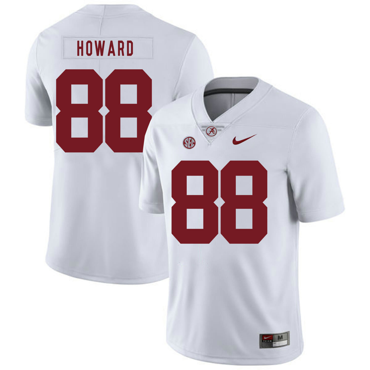 Alabama Crimson Tide #88 O.J Howard College Football Jersey White