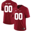 Alabama Football Jersey Custom Name and Number NCAA College Red