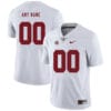 Custom Alabama Jersey Name and Number NCAA College Football White