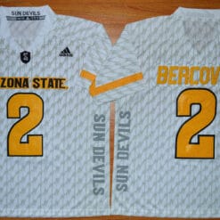Arizona State Sun Devils #2 Mike Bercovici Football Jersey White