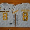 Arizona State Sun Devils #8 D.J. Foster NCAA Football Jersey White