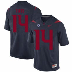 Arizona Wildcats #14 Khalil Tate NCAA College Football Jersey Blue