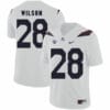 Arizona Wildcats #28 Nick Wilson NCAA College Football Jersey White