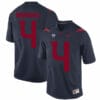 Arizona Wildcats #4 Rhett Rodriguez NCAA College Football Jersey Blue