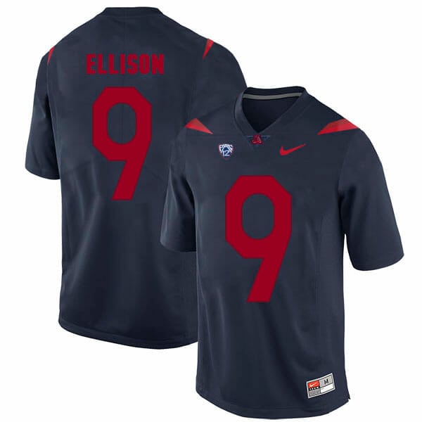 Arizona Wildcats #9 Tony Ellison NCAA College Football Jersey Blue