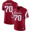 Arkansas Razorbacks #70 Dan Skipper College Football Jersey Red