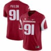 Arkansas Razorbacks #91 Darius Philon College Football Jersey Red