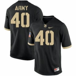 Army Black Knights #40 Andy Davidson NCAA College Football Jersey
