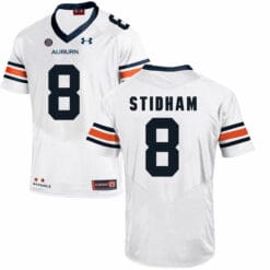 Auburn Tigers Under Armour #8 STIDHAM Football Jersey White
