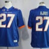Boise State Broncos #27 Jay Ajayi College Football Jersey Blue White
