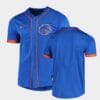 Boise State Broncos Custom Name Number Royal College Baseball Jersey