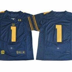 California Golden Bears #1 Blue Under Armour College Football Jersey