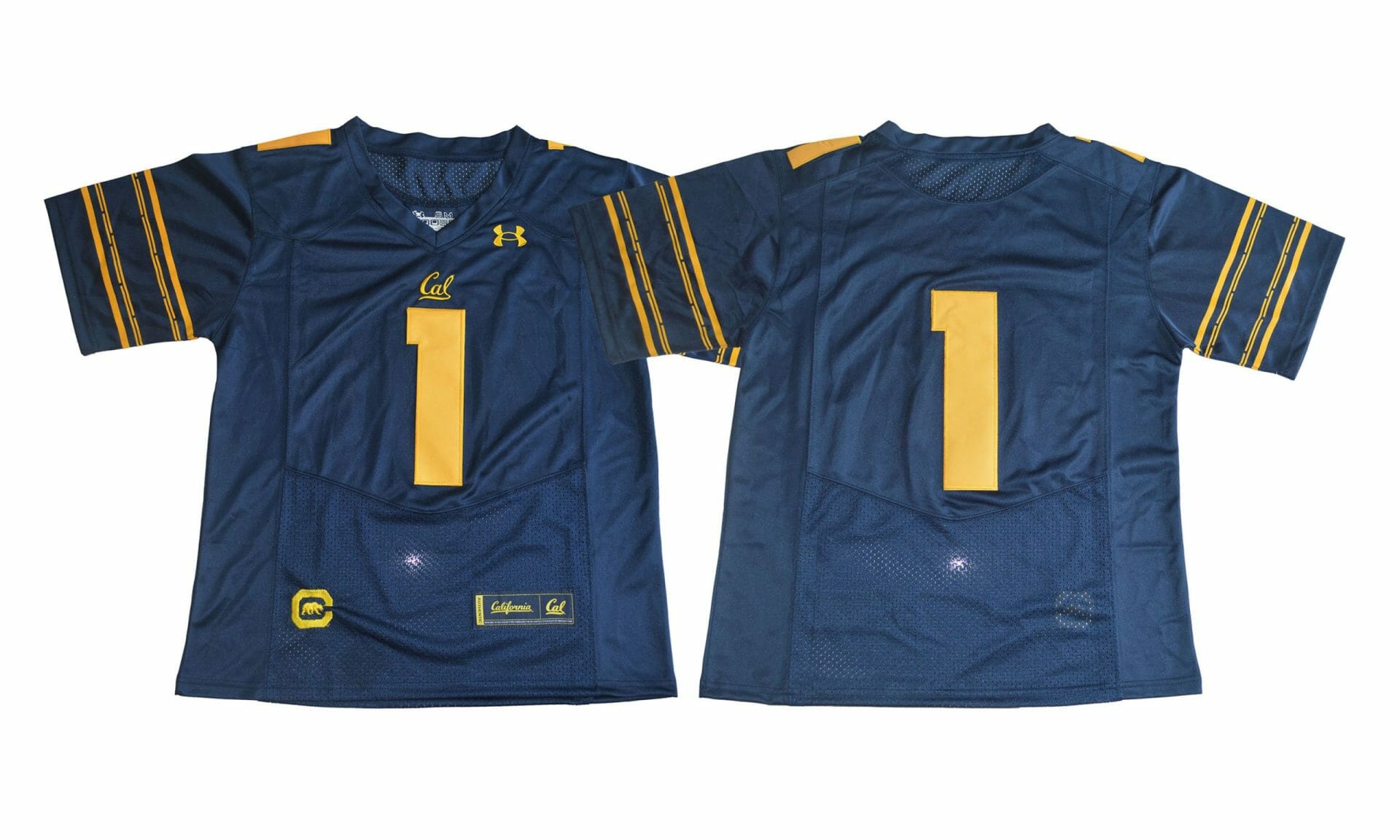 California Golden Bears #1 Blue Under Armour College Football Jersey