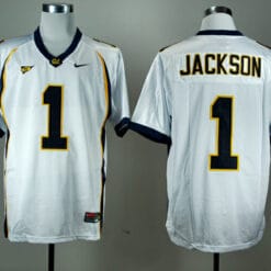 California Golden Bears #1 DeSean Jackson NCAA Football Jersey White