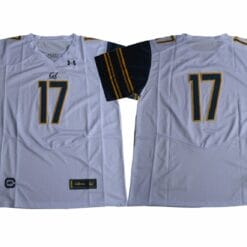 California Golden Bears #17 White Under Armour Football Jersey