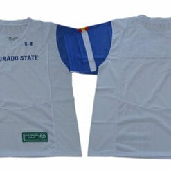 Colorado State Rams Black NCAA Football Jersey White
