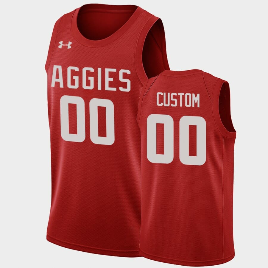 Custom Name Number Colorado State Rams Orange Aggies College Basketball Jersey