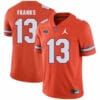 Florida Gators #13 Feleipe Franks College Football Jersey Orange Logo Patch