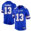 Florida Gators #13 Feleipe Franks College Football Jersey Royal Blue Logo Patch