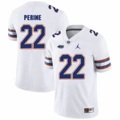 Florida Gators #22 Lamical Perine NCAA Football Jersey White Logo Patch