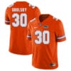 Florida Gators #30 DeAndre Goolsby NCAA Football Jersey Orange Logo Patch
