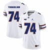 Florida Gators #74 Jack Youngblood NCAA Football Jersey White Logo Patch