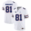Florida Gators #81 Aaron Hernandez NCAA Football Jersey White Logo Patch