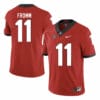 Georgia Bulldogs #11 Jake Fromm College Football Jersey Red