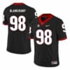 Georgia Bulldogs #98 Rodrigo Blankenship College Football Jersey Black