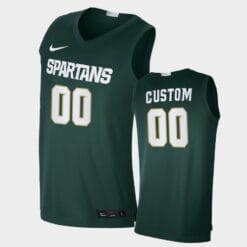 Michigan State Spartans Custom Name Number Green Alumni Limited College Basketball Jersey