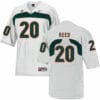 Miami Hurricanes #20 Ed Reed NCAA College Football Jersey White